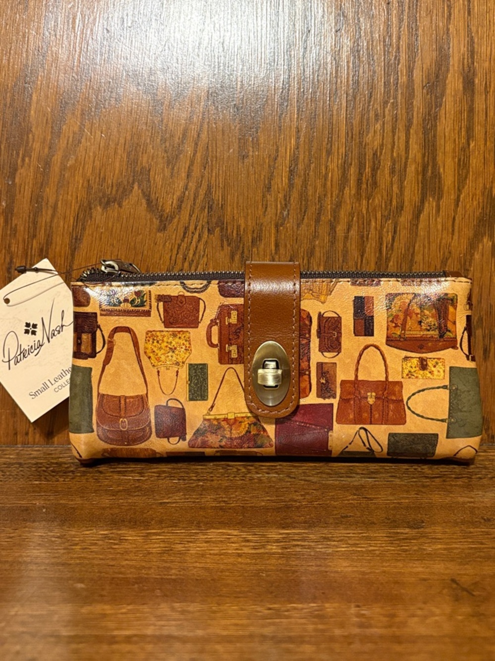 NWT-Patricia Nash-SET-Annesley Wallet/Wristlet & Scarf-Patricia’s Closet-$167 - Picture 2 of 14